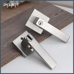 式 室内木门球形锁房手门锈卧室执锁单舌 304不钢三杆SAJ锁欧方款