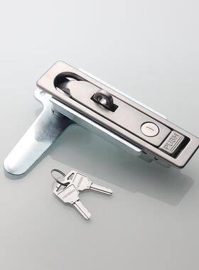 珠配电柜锁MS140EYUC带挂控恒制箱锁网络机面柜业设备平锁