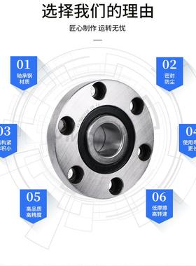 法兰F式机床丝杠轴承L7060203PDB/760204/76205/5YRO760206/DH/P4