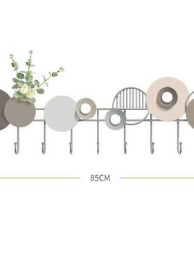 免户打孔入玄门关挂钩墙上钥匙收纳壁挂无品牌/入户门?后墙壁衣帽