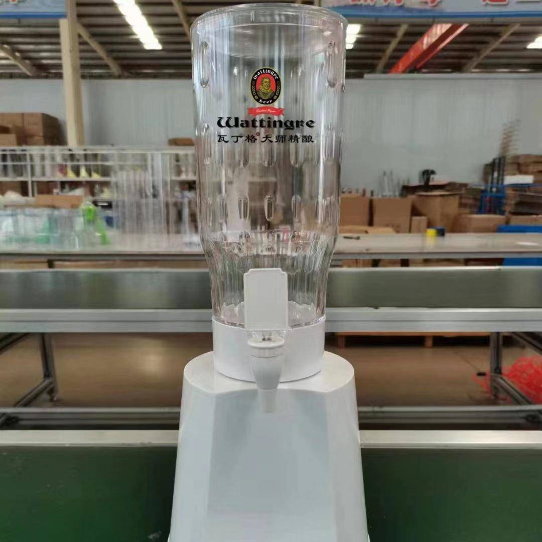 2L扎啤酒炮可ktv新款桶发光啤桶酒扎泡桶啤酒网红果汁饮料FDC机乐