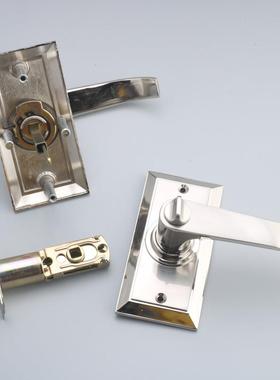 天宇家用锁具锁三执锁三柱锁替换球形杆门锁塑钢门60402LSQA孔手