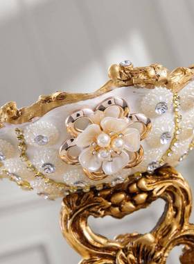 高档DD101824干家用欧式装饰品家几居果盘水果套装茶摆果盘客厅多