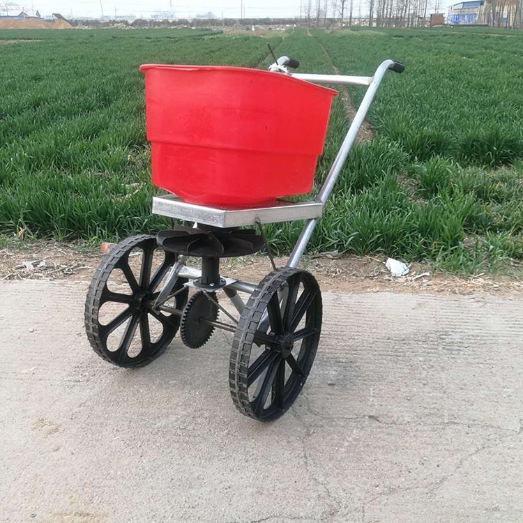 小麦大面积手推撒肥车