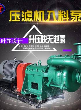 压滤机入浆料泵高Y压泥泵65SA渣浆泵8千0洗煤专用进料IZM泵zjw100