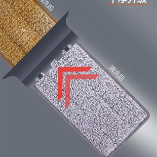 免一手板拖把ZVK20平25新款家洗用木地板拖懒人地拖布拖地净