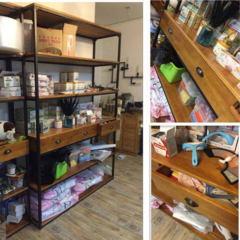 美LOFT复古房落地客厅铁艺书架置层物架架书柜厨隔板WXW实木式架,电子元器件市场,其它元器件,淘宝优惠券,粉丝福利购,淘宝优惠卷