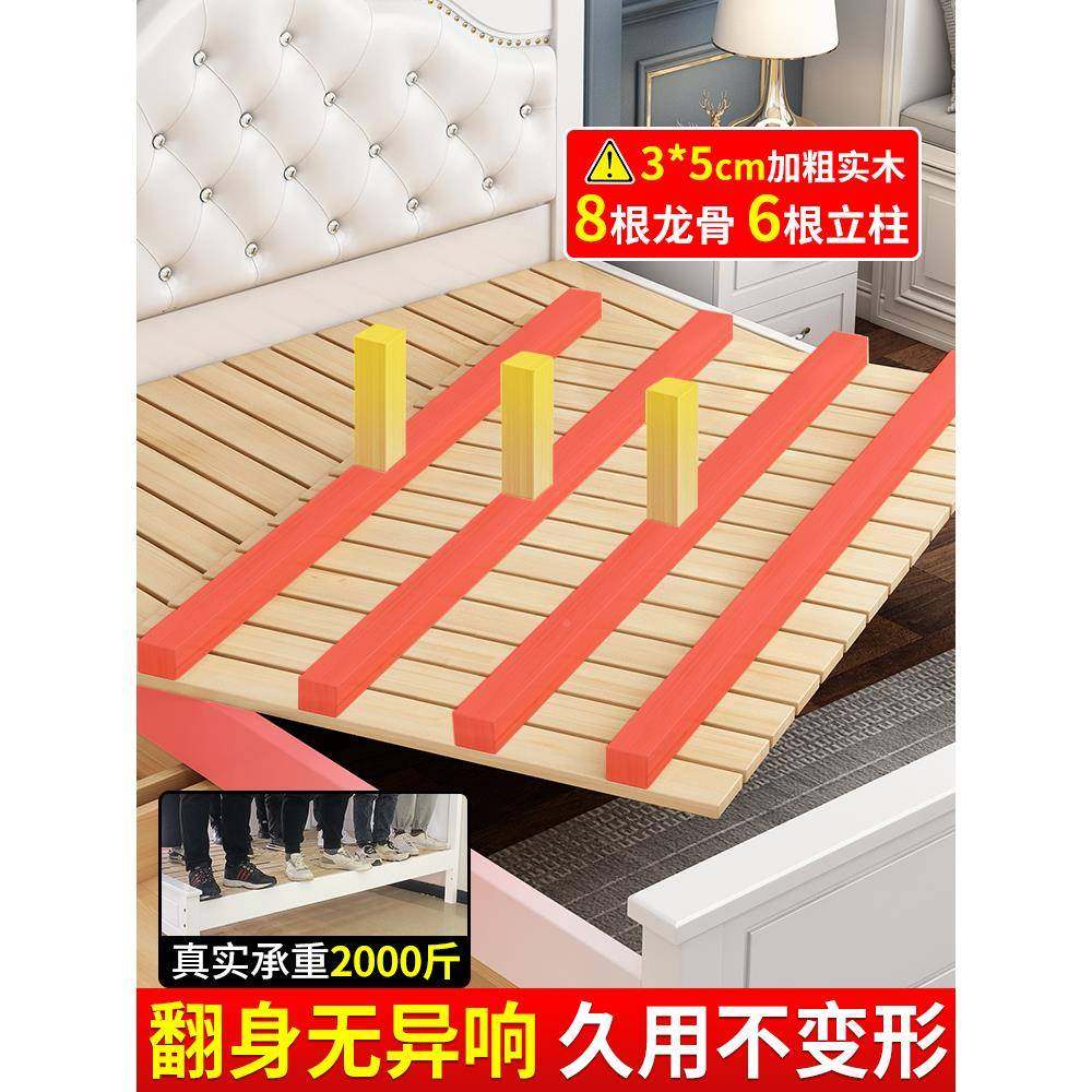 美式实木床现代简约1.8米人主卧双软销包床工直1.5米OHO白厂色公