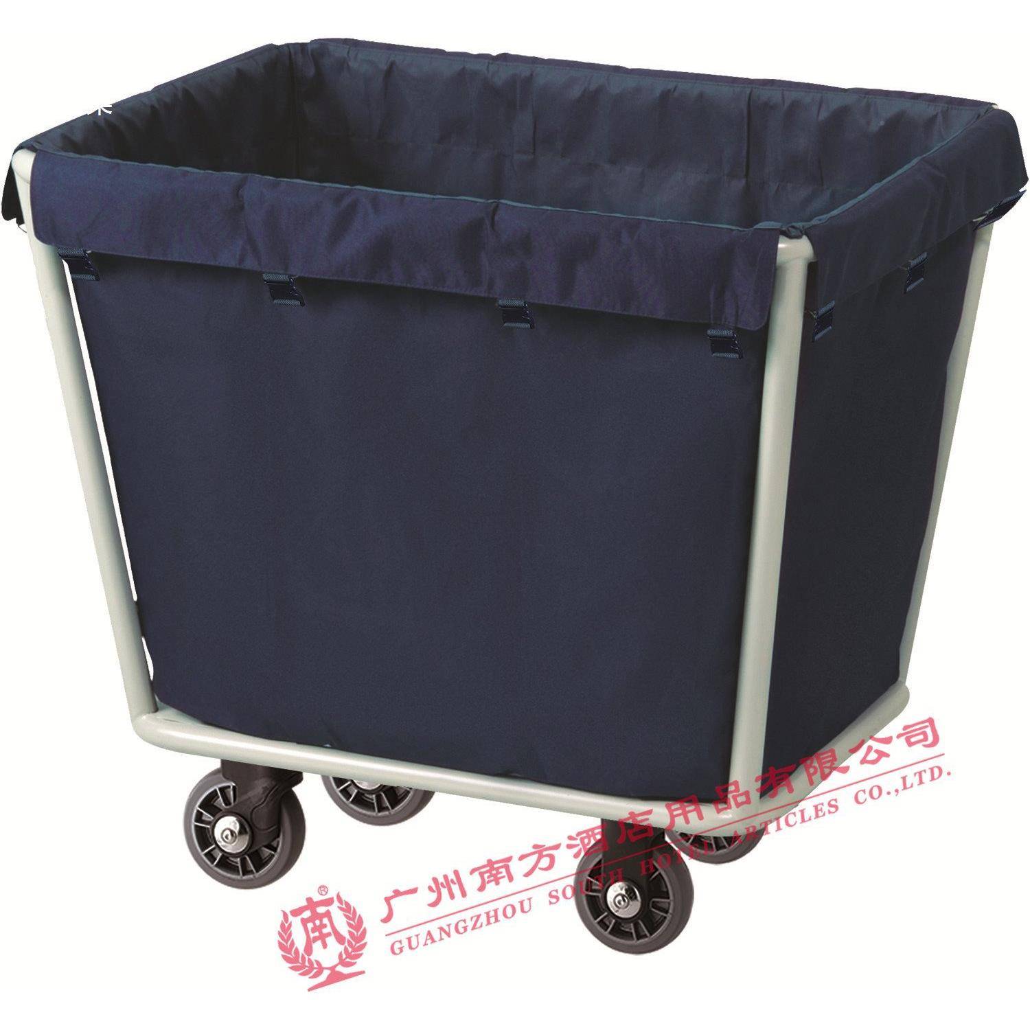 IBPC-40形不锈钢布草车客房锥服务车洗房清洁服车脏衣收集衣车