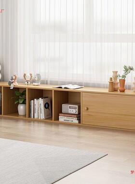 飘窗柜物柜可坐落地阳台置物矮柜地柜杂储收纳子窗台物家OYF用柜