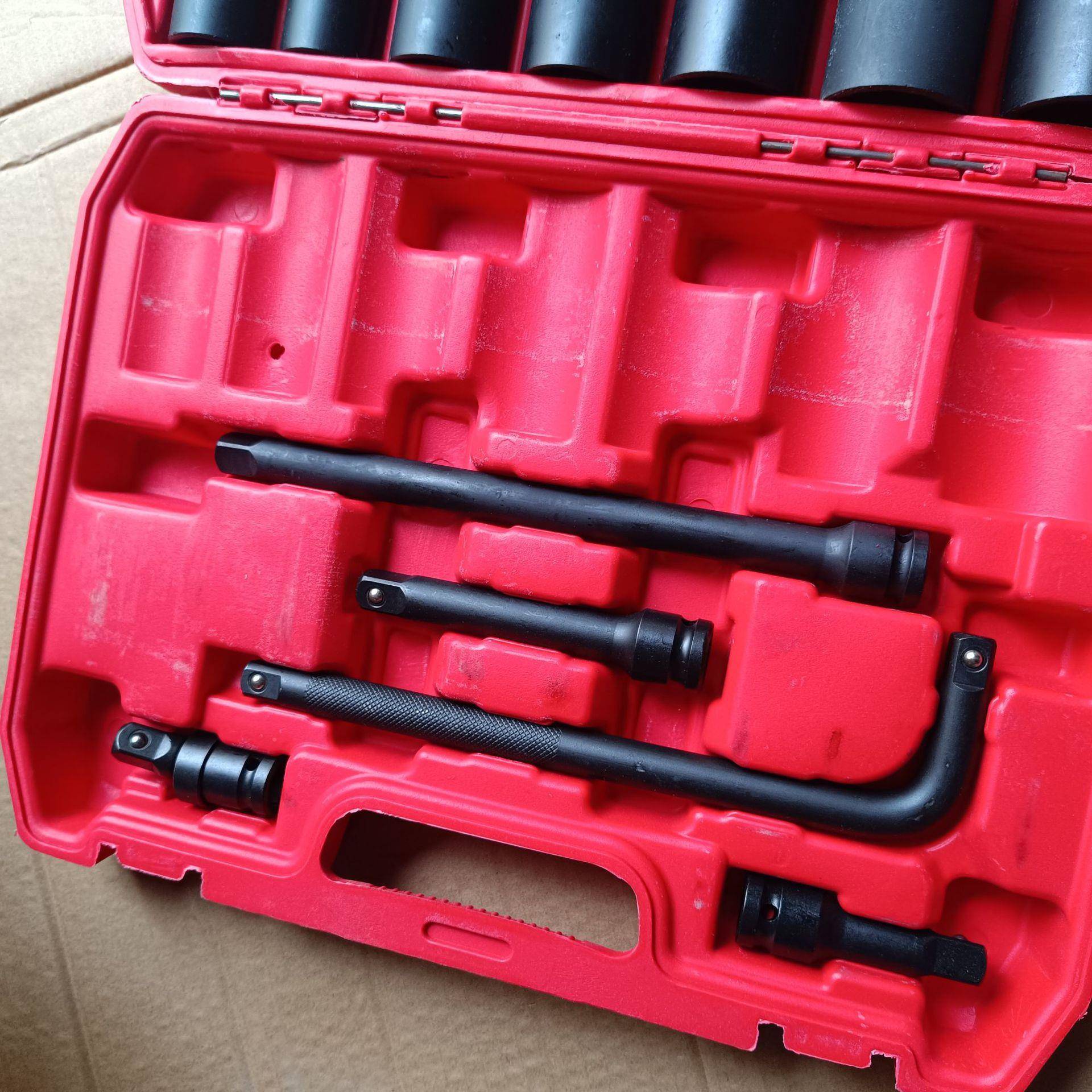 1/2接动口风炮套筒筒电扳手套套装气动长风炮内六角RPU加套筒