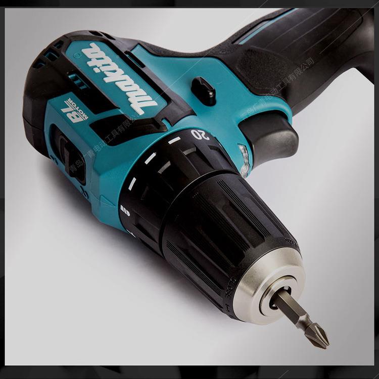 Mak能ita牧田DF子3HLD32D充电钻无刷电钻多功用电钻电动起机改家