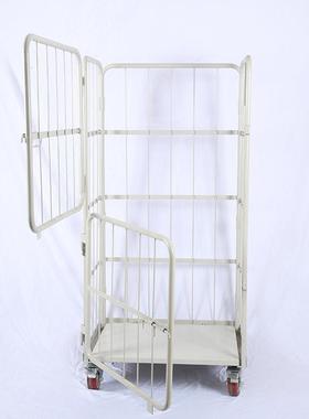 上下IXK门喷塑车物流台车仓库装周转加强拆钢筋折叠物流推车拉式