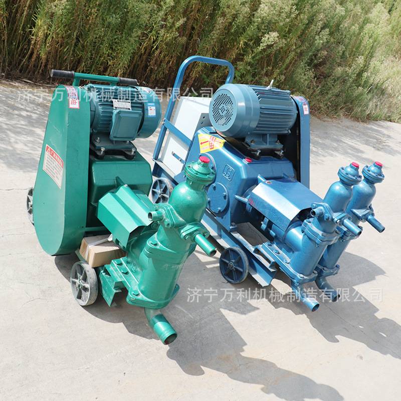 UB-3注浆机路面地基加固防水堵漏输送泵单杠活塞式工程水泥灌浆机