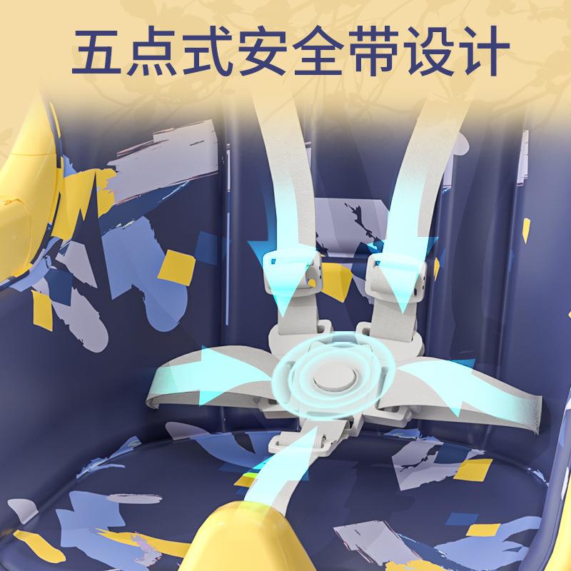 宝宝餐椅家E-500-活多功能成长吃饭椅叠可折婴用儿可折叠设型计