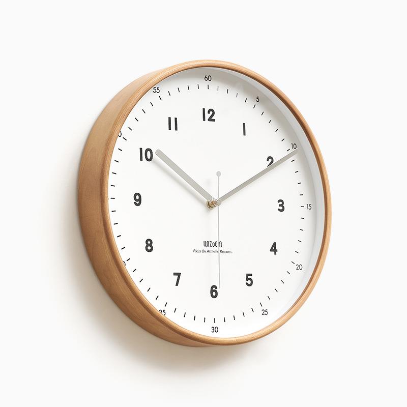 w2zoom屋准钟表挂钟客厅时尚025新款现代简约TYOS397原o风时钟挂