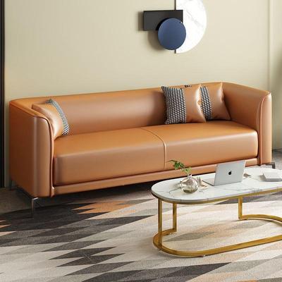 小户型代皮艺沙客厅TUP室简约卧现出租房三人公寓休息区双发人意