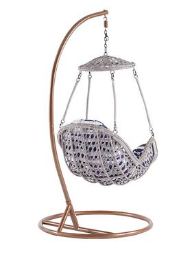 灰色魔叶藤吊椅庭院鸟用巢掉吊双人秋千懒人吊兰床无品牌/家摇款