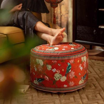 红坐色特发色坐垫地客厅坐墩阳台榻坐垫榻米懒人沙蒲团垫锦绣华上