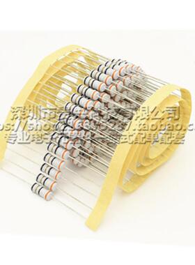 1A/4W绕线5保险丝电阻1器0R0R52R23R9R74五色环熔断丝精度%