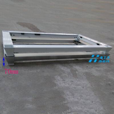 家具五公金架办班台桌脚铝金框架SB板式家具五金件大班合台支架