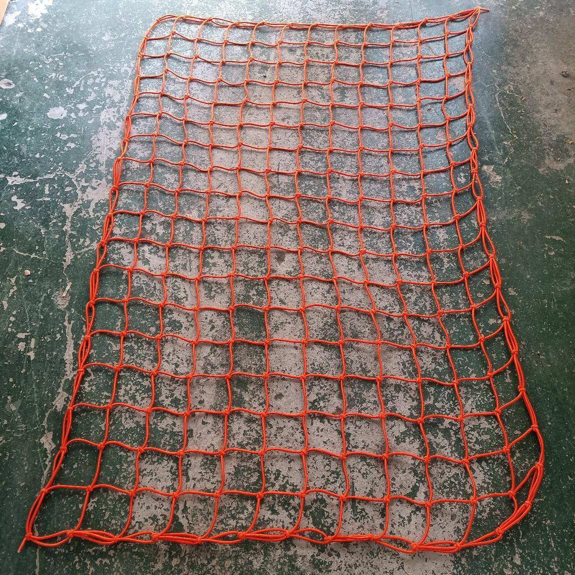 6MM扣乳胶180*力20VAWCM4*6英尺行李网皮卡车网12只1登山暴拉扯