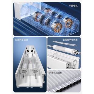 美尔遮耐双层日夜蜂蜂巢帘百叶窝窗帘电全遮532光阳卧室手拉动式