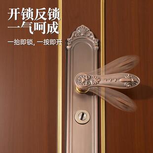 入户门子母门安拉全门盗门户门把手农村别进防墅大PTM门自建房大