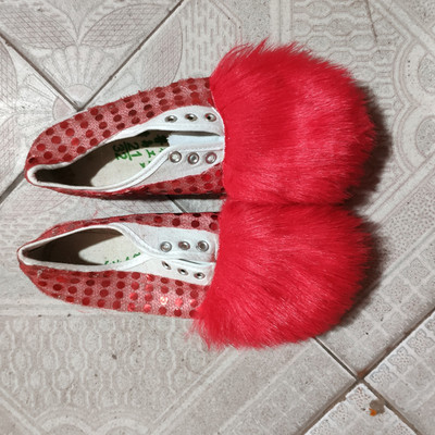 舞狮鞋舞狮醒狮鞋子仿羊毛醒狮鞋南狮鞋狮鞋狮子鞋用品道具