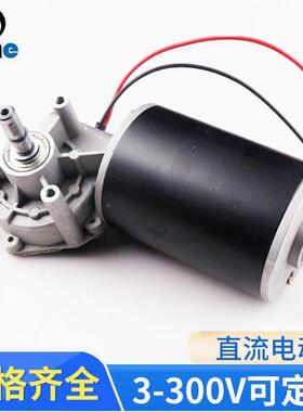 63左减速电机NQZ炮速机电机低噪音2马达4V自动升降调D涡轮电机定