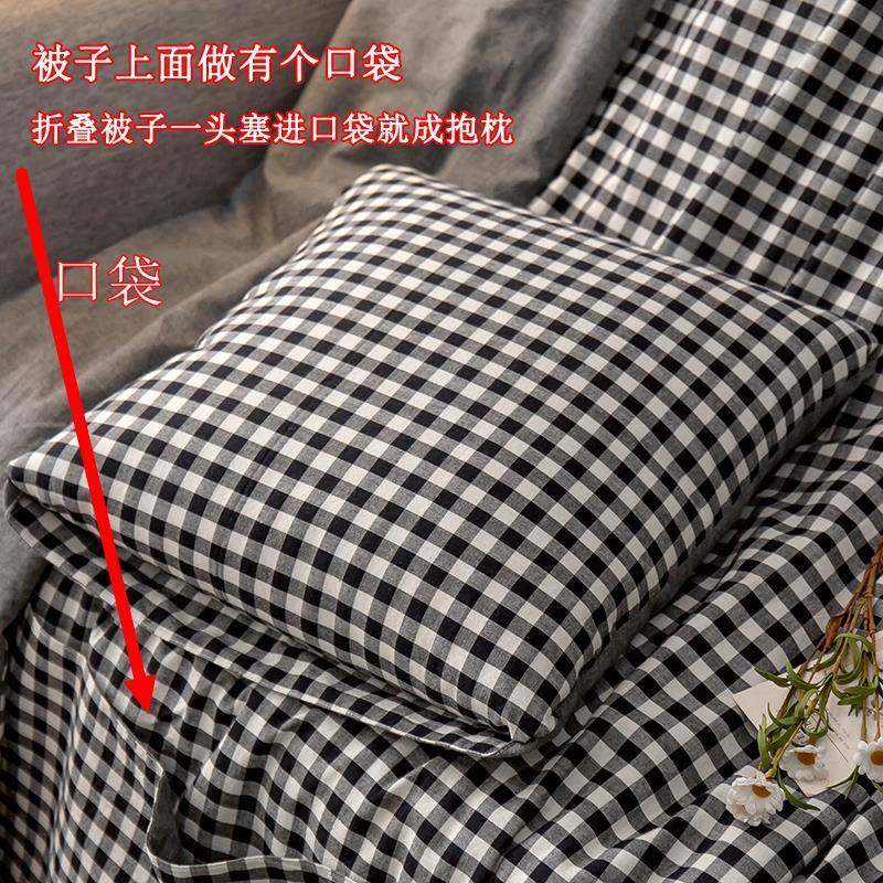 双面抱枕被休子两用无车载靠枕沙质发盖F767J685被午棉被拉链量好