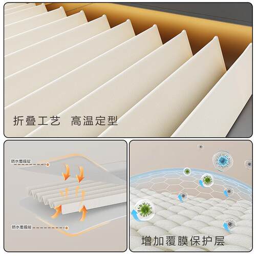L伸缩杆新形轨道折叠帘浴杆帘弧浴室卫生间挂帘浴杆浴KQU室隔断帘