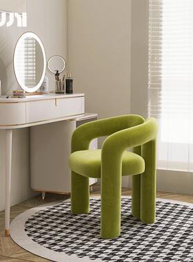 YUNI梳妆台椅卧室轻奢化甲妆凳子色美RWS家用粉网红衣帽间奶妆油