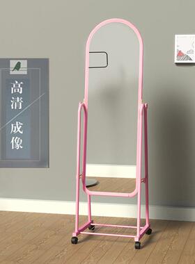全镜子欧式UQV服落地镜简身约卧室家用穿镜装店学生宿衣舍试衣镜
