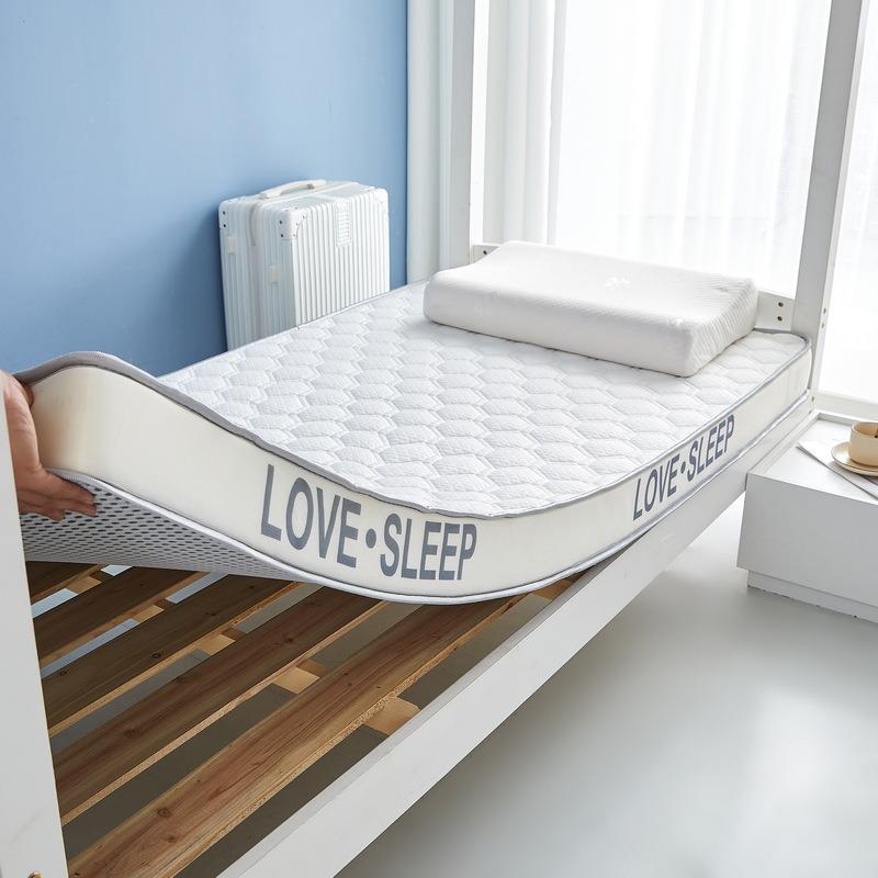 加海厚针织棉通WVS记忆绵床家用酒垫店民宿学生宿舍单双人垫子南