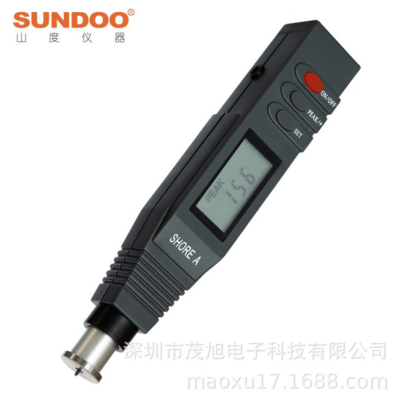 山度数显邵氏硬度计软塑橡胶
