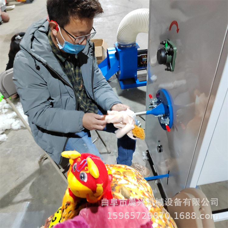 纤维棉珍珠棉开松机抱枕填充