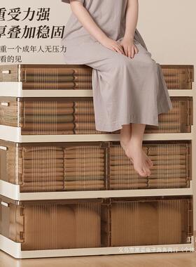 床底纳箱带储轮扁平整理箱抽屉式家JLT用具衣收服物床下收纳玩盒