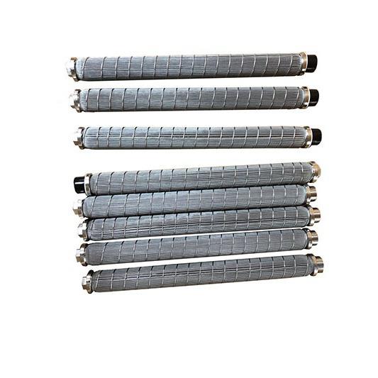 不锈钢4烧结KXZ网滤芯工业除尘反冲洗五层网滤芯016多滤层烧结芯