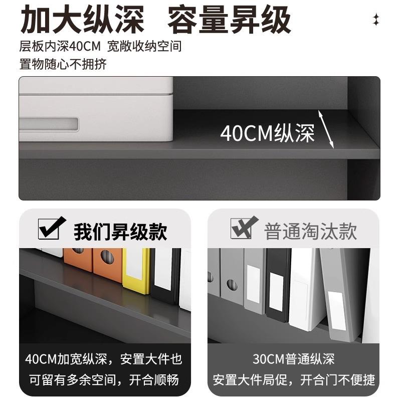 办公室柜桌下储柜物柜落地文CQR组合式资料件柜分层档案带锁抽屉