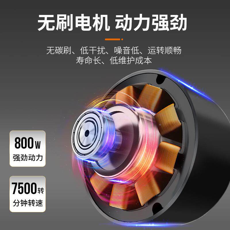 一岚无刷高压动黄油24v/220V动黄电油机电机HSD808厂家直供