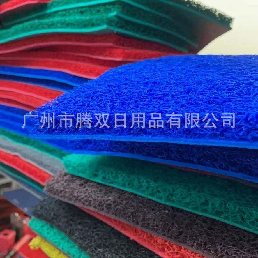 丝圈垫拉丝毯塑料脚喷丝卷材PVC地毯JH000地垫