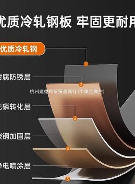 HMG工级具柜汽子间用加厚重车型修工业工具箱五金柜铁皮柜收纳储