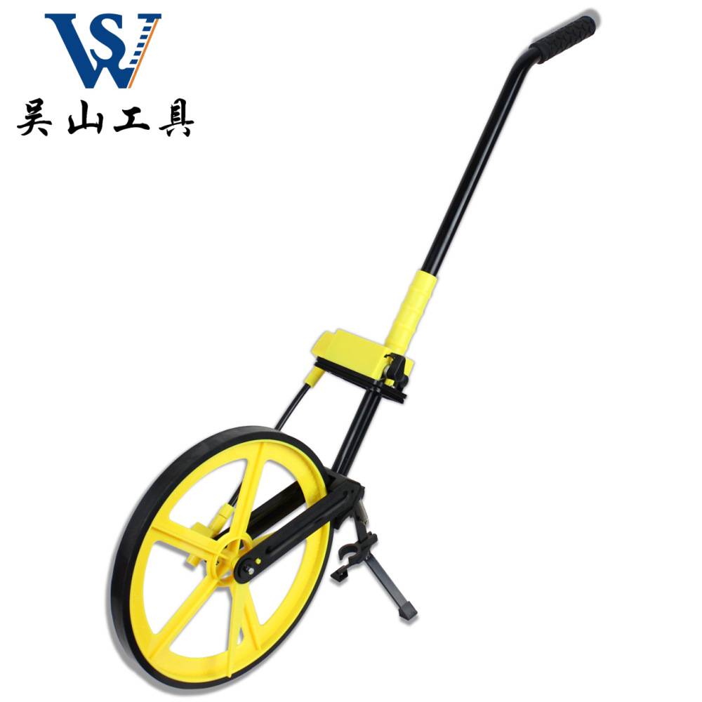 机械测距轮测量轮计米器滚轮数显手推式测距仪 WS201 厂家直供