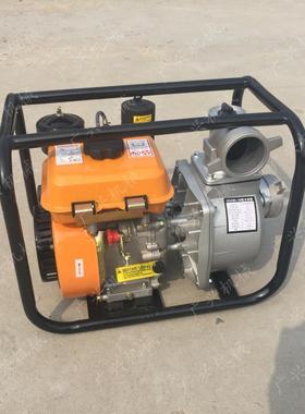 菜园油抽水泵排污用的水抽庄54928稼灌溉抽泵水泵小型柴自吸泵