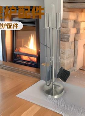 装炉工具套，壁炉配件，壁炉钩火具、GHE暖炉配件、铲壁、、毛扫