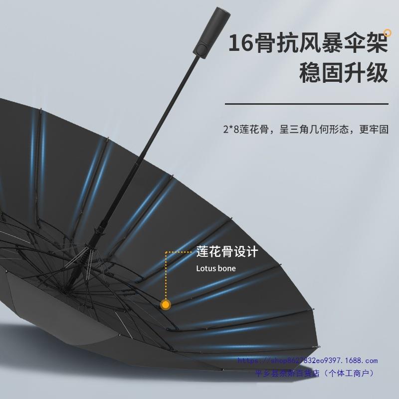 乐渠1无品牌/骨二折折叠雨伞自动加大加号厚固男6士车载便携加伞
