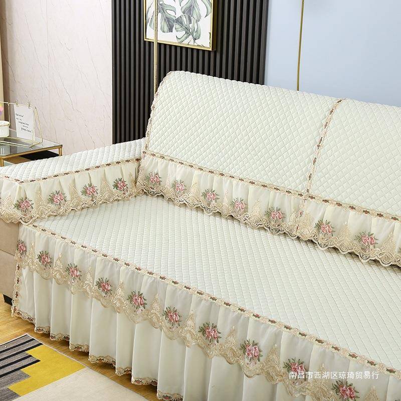沙垫套四通用简约现代防发滑坐垫皮沙发套罩全季子CQT包套盖布巾