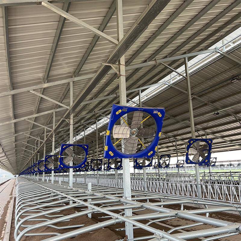 悬挂式牛塑舍场风机牧养殖用LCM通风排风扇降温设备全牛畜棚风机