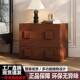 美式 中古风卡门柜斗柜家用客厅储物柜组合电视柜卧室收纳柜床头柜